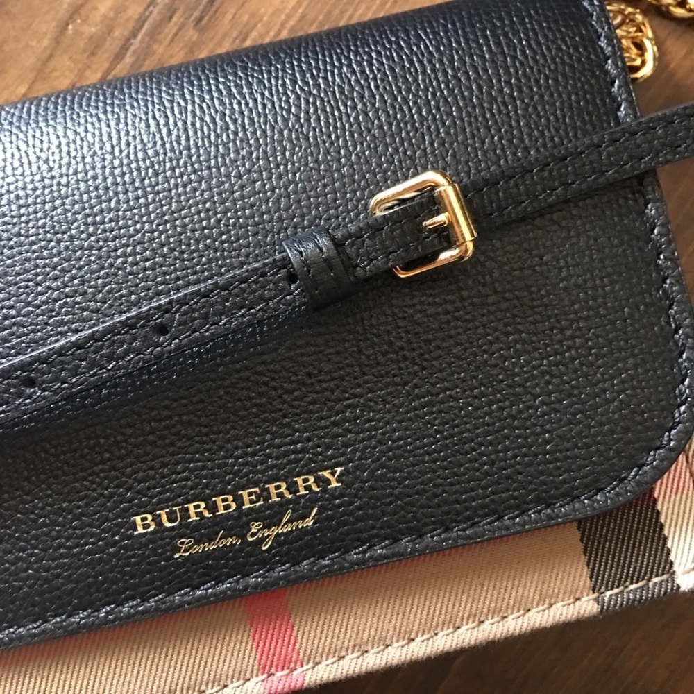 Burberry Hampshire House Check Crossbody/Clutch